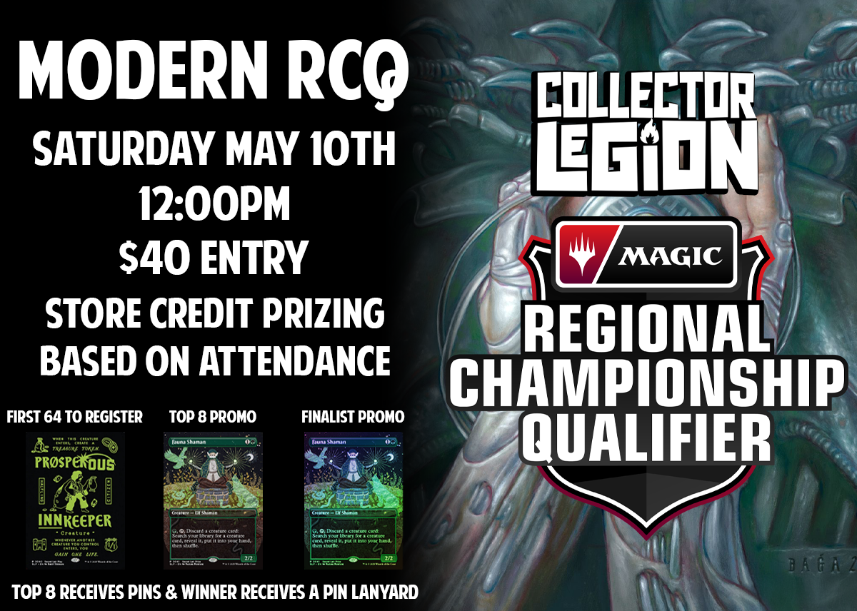 [MTG] Modern RCQ (2-Slot) - May 10th @ 12:00pm